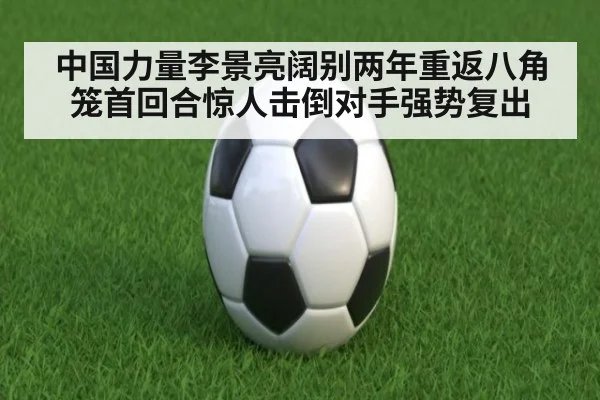 中国力量李景亮阔别两年重返八角笼首回合惊人击倒对手强势复出